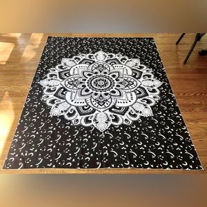Tapestry in Black and White